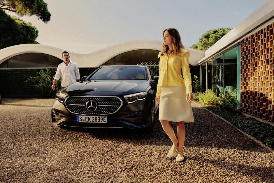 Antonio Banderas ja Mercedes Benz