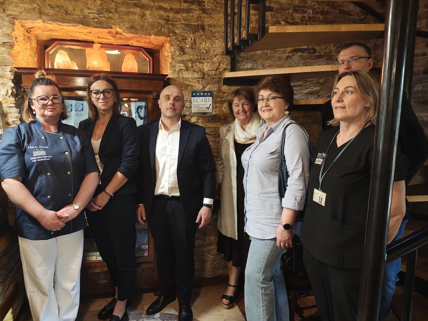 Ecarf 2025 -auditointi Manor House Spa -kylpylässä