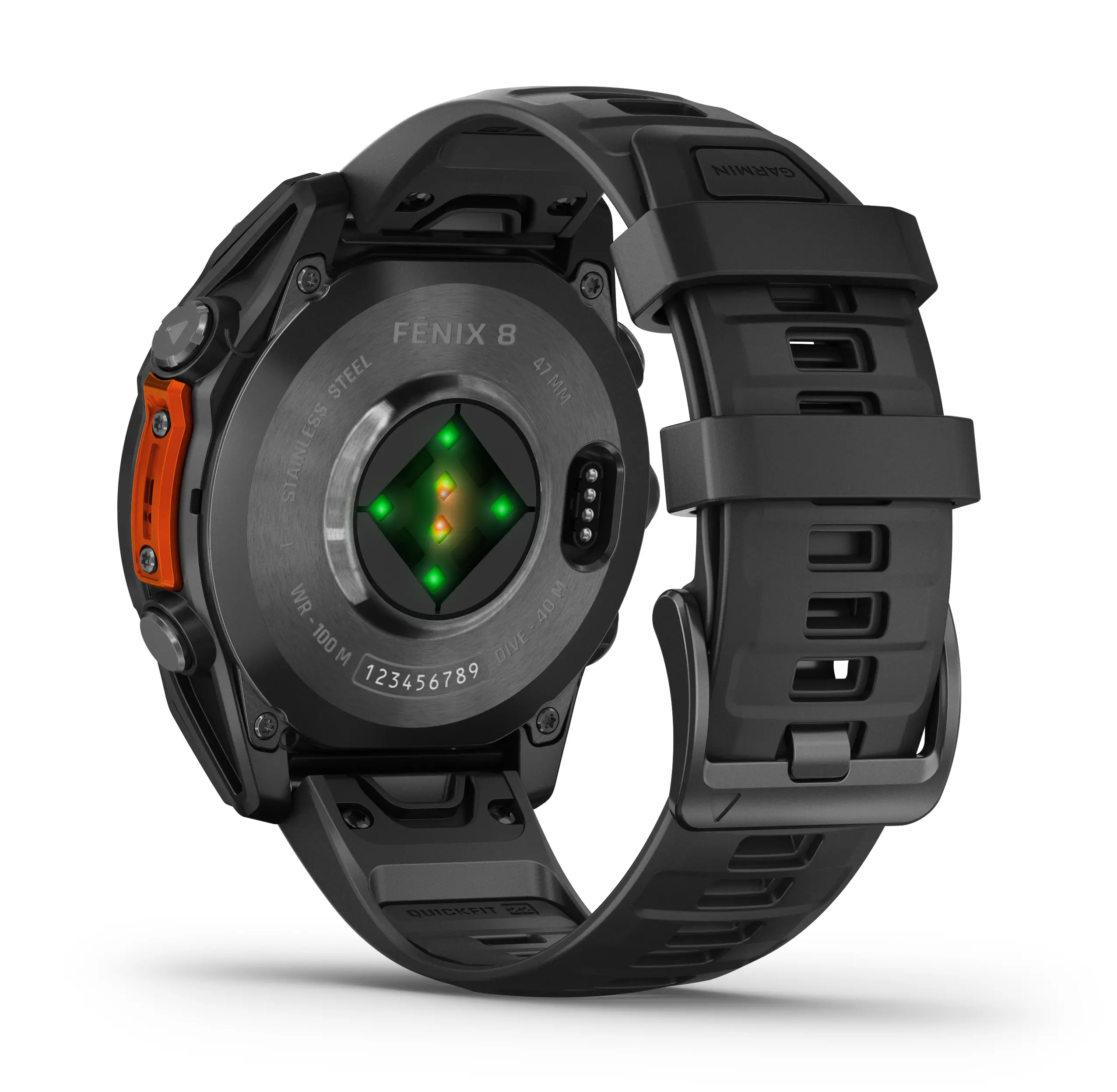 Garmin &auml;lykello Fenix 8 47mm Bk Garmin,147762537041 5