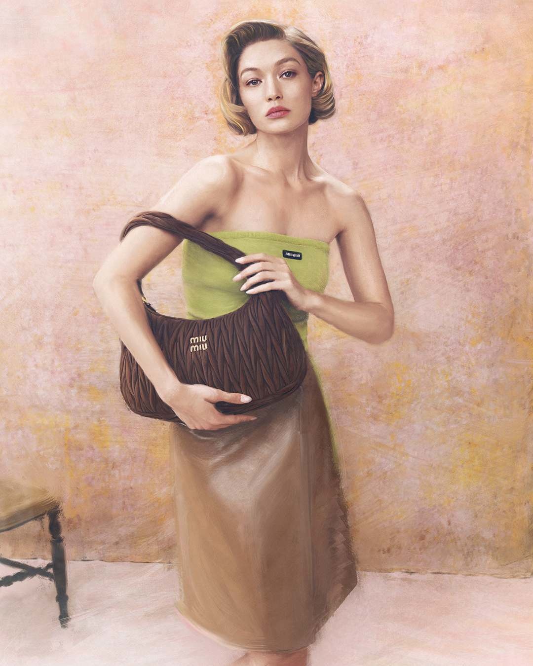 Viimeisin Miu Miu -kampanja Gigi Haddidin kanssa