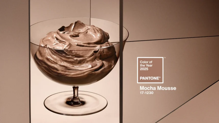 Pantone 2025 Mocha Mousse (mokka)