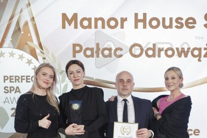 Perfedct Spa palkinnot Akpa2025 Manor House Spa -kylpylässä