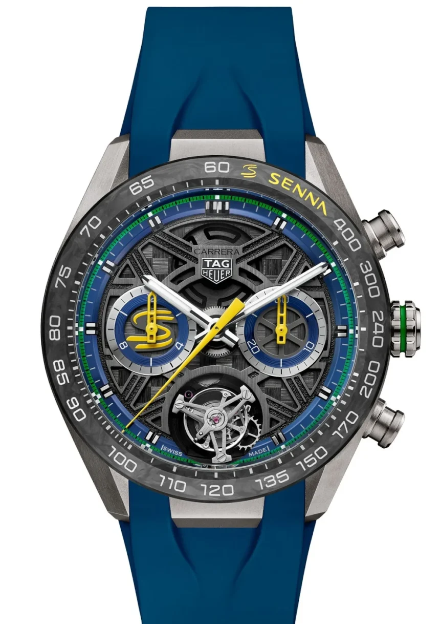 Tag Heuer Carrera Chronograph Tourbillon Senna - Tag Heuer Carrera Chronograph Tourbillon Senna