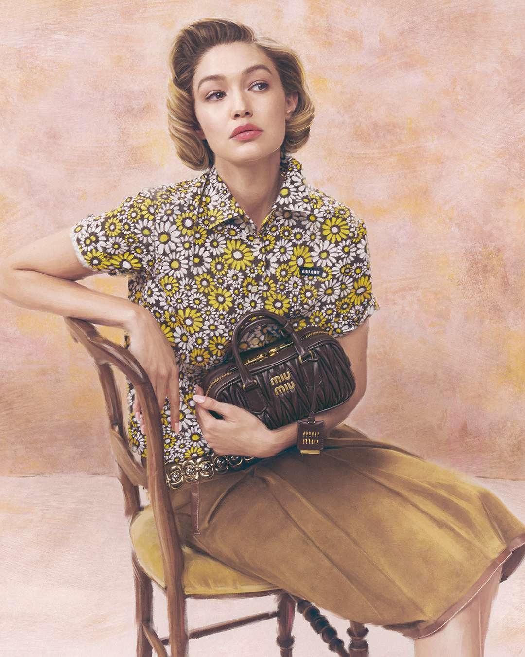 Viimeisin Miu Miu -kampanja Gigi Haddidin kanssa1