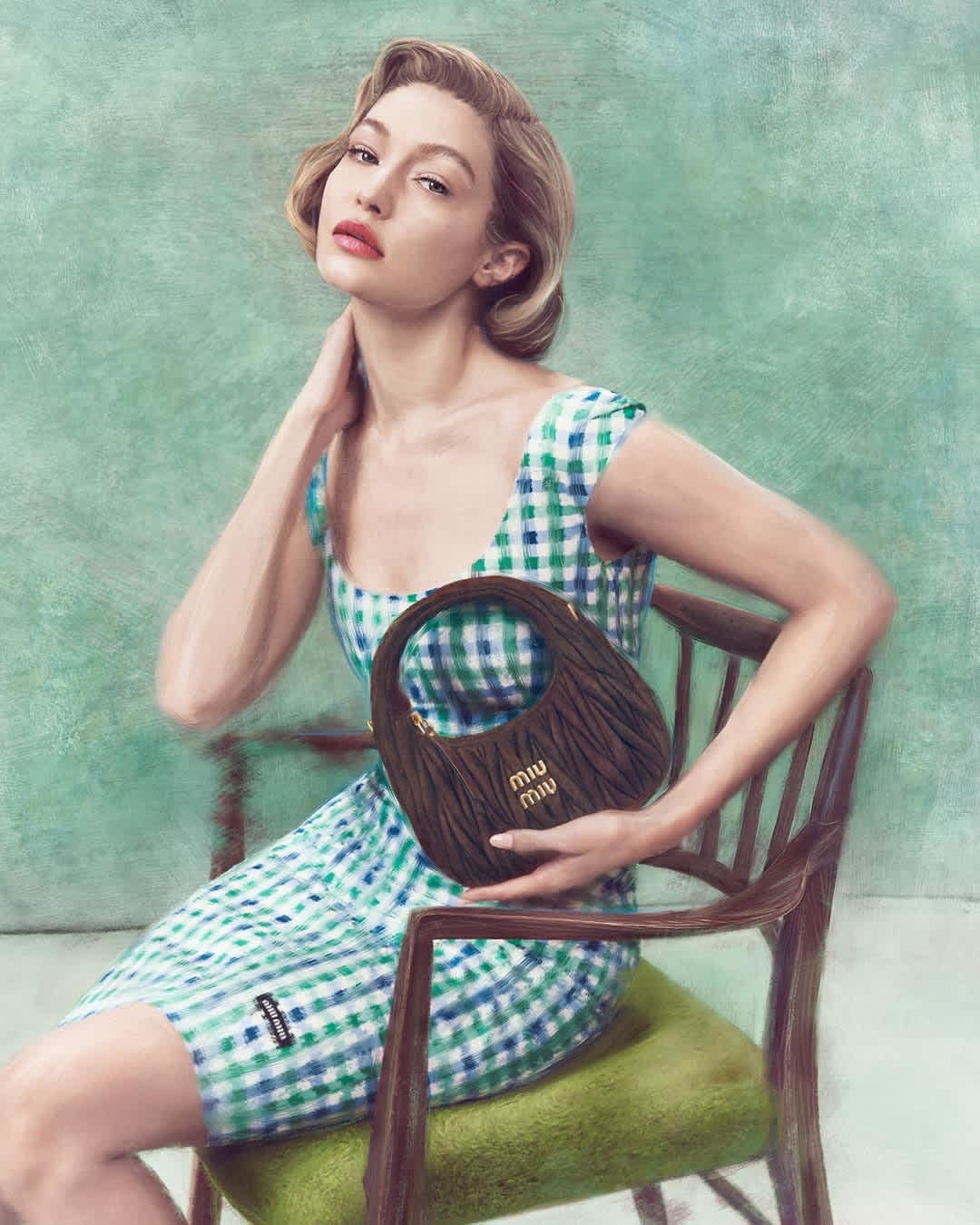 Viimeisin Miu Miu -kampanja Gigi Haddidin kanssa2