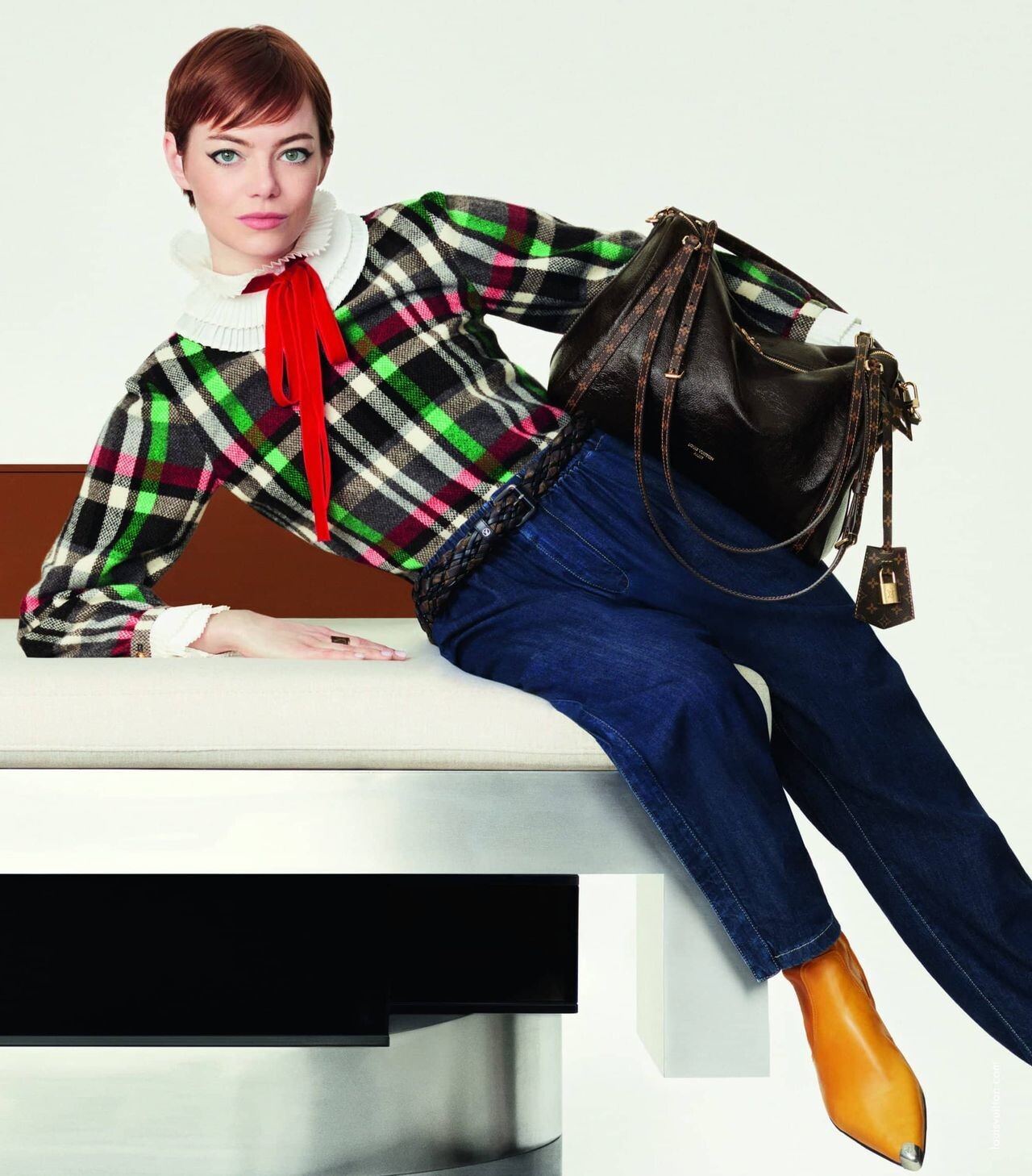 Emma Stone Louis Vuittonin istunnossa4