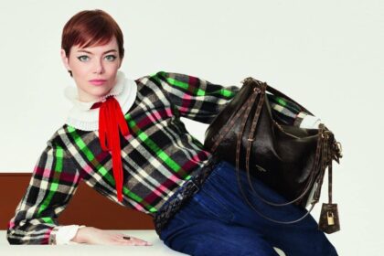Emma Stone Louis Vuittonin istunnossa