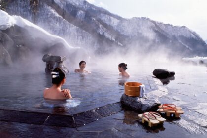 Onsen talvella