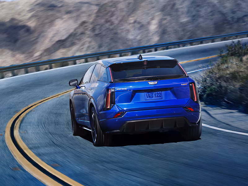 Cadillac Optiq V 2026 Sähköinen ylellisyys 519 km:n toimintasäteellä