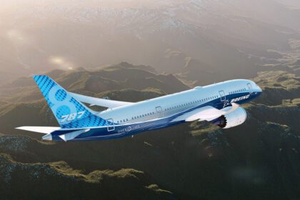 Boeing 787 Dreamliner Ylellisyyden Symboli Taivaalla