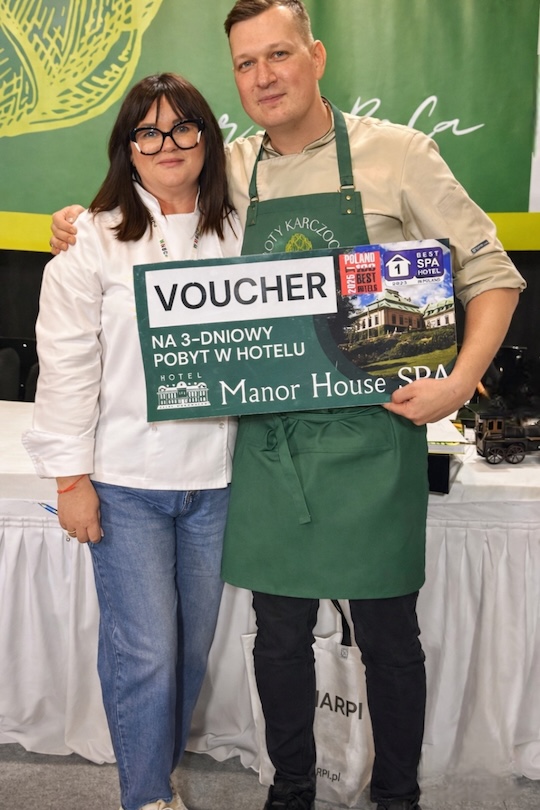 Erityismaininta Złoty Karczoch -kilpailussa