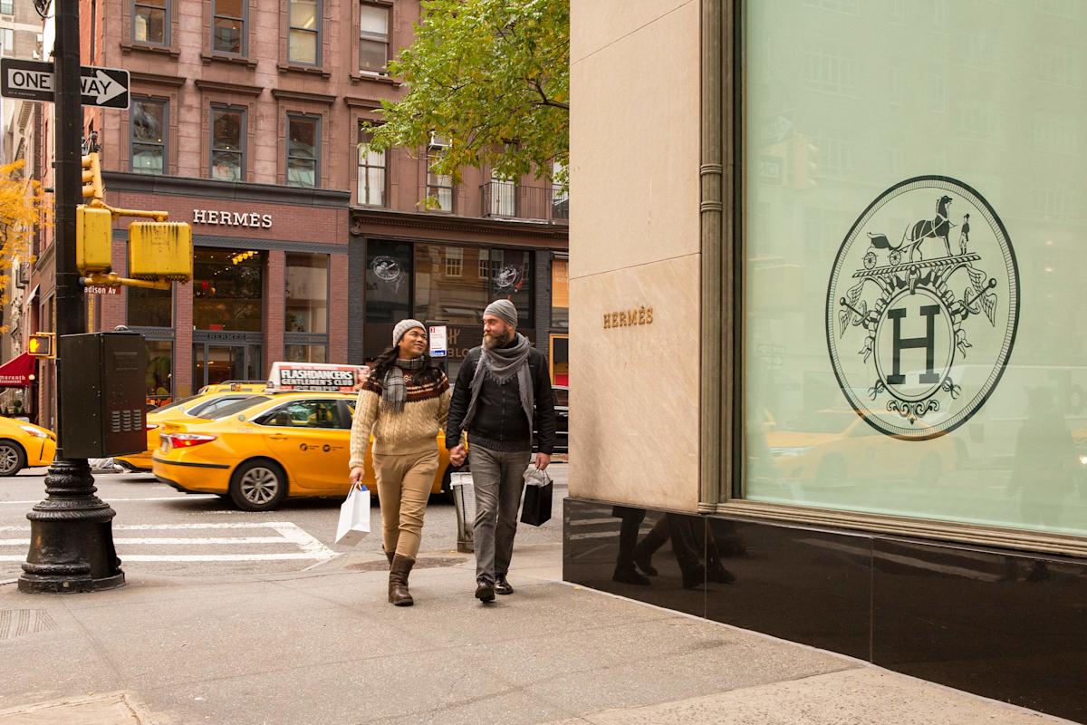 New Yorkin Hermes-myym&auml;l&auml;
