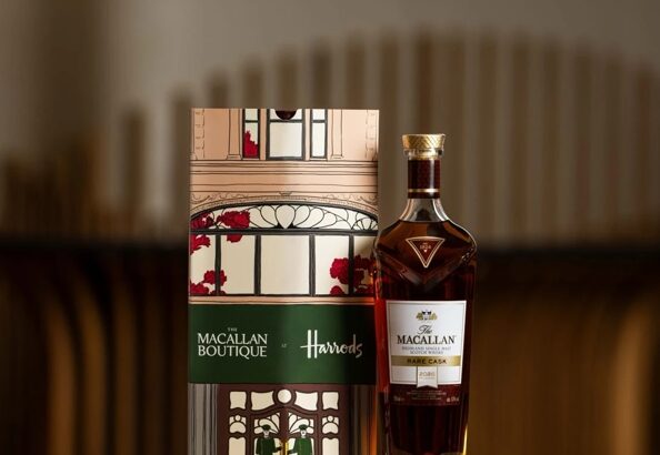 Ensimmäinen Macallan-myymälä Isossa-Britanniassa