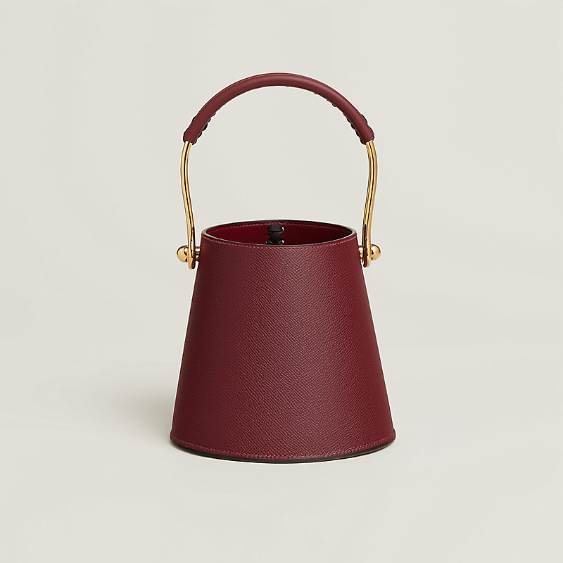 Burgundinpunainen Hermes-laukku
