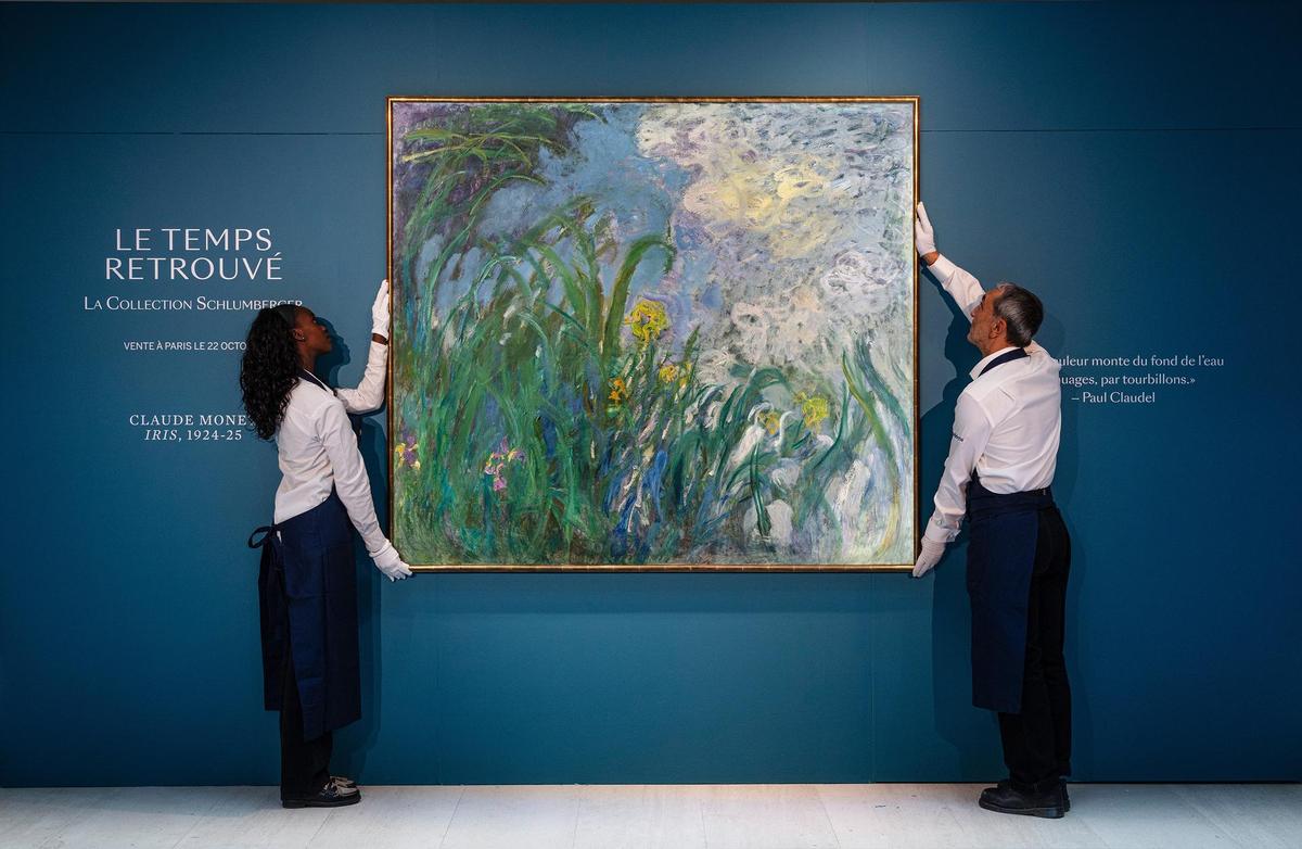 Claude Monet’n iirikset. Jeanne Schlumbergerin kokoelman huutokauppa Pariisissa